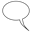 Drawing of speech bubble